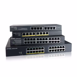Zyxel GS1915-24E Managed L2 Gigabit Ethernet (10/100/1000) 1U Black - Additional view 5