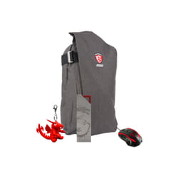 MSI Gaming Xmas Pack 2016 backpack Grey, Red