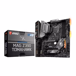 MSI MAG Z390 Tomahawk, Intel, LGA 1151 (Socket H4), Intel® Celeron®, Intel® Core™ i3, Intel® Core™ i5, Intel® Core™ i7, Intel ...