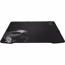 MSI AGILITY GD30 Pro Gaming Mousepad '450mm x 400mm, Pro Gamer Silk Surface, Iconic Dragon Design, Anti-slip and shock-absorbing rubber base, Reinforced stitched edges'