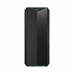 MSI MPG GUNGNIR 100 Mid Tower Gaming Computer Case 'Black, 1x 120mm ARGB + 3x 120mm Fan, Mystic Light Sync, 8 Channel ARGB Hub, Tempered Glass Panels, E-ATX, ATX, mATX, mini-ITX' - Additional view 8