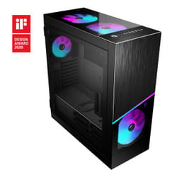 MSI MPG SEKIRA 500X Full Tower Gaming Computer Case 'Black, 3x 200mm ARGB + 1x 200mm + 1x120mm ARGB Fans, Mystic Light Sync, 8 Channel ARGB Hub, USB Type-C, Tempered Glass Panels, E-ATX, ATX, mATX, mini-ITX'