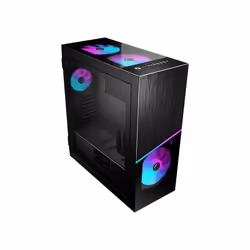 MSI MPG SEKIRA 500X Full Tower Gaming Computer Case 'Black, 3x 200mm ARGB + 1x 200mm + 1x120mm ARGB Fans, Mystic Light Sync, 8 Channel ARGB Hub, USB Type-C, Tempered Glass Panels, E-ATX, ATX, mATX, mini-ITX'