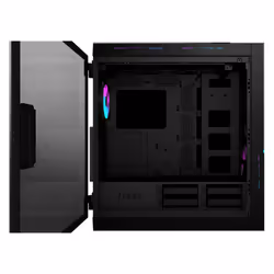 MSI MPG SEKIRA 500X Full Tower Gaming Computer Case 'Black, 3x 200mm ARGB + 1x 200mm + 1x120mm ARGB Fans, Mystic Light Sync, 8 Channel ARGB Hub, USB Type-C, Tempered Glass Panels, E-ATX, ATX, mATX, mini-ITX'