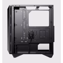MSI MPG GUNGNIR 110R Mid Tower Gaming Computer Case Black, USB 3.2 Gen2 Type C, 4x 120mm ARGB Fan, Mystic Light Sync, 1 to 6 ARGB Control board, 2x Tempered Glass Panels, ATX, mATX, mini-ITX - Additional view 5