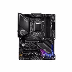 MSI MPG Z490 GAMING EDGE WIFI Motherboard 'ATX, LGA1200, DDR4, LAN, 802.11ax WiFi 6 + Bluetooth 5.1, USB 3.2, Lightning USB, Type C, M.2, RGB, DisplayPort, HDMI, Gen 4 Ready, 10th Gen Intel Core'