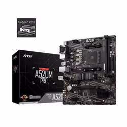 MSI A520M PRO motherboard AMD A520 Socket AM4 micro ATX - Additional view 5