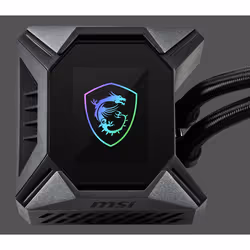 MSI MPG CORELIQUID K240 V2 Liquid CPU Cooler '240mm Radiator, 2.4'' LCD display with fan, 3x 120mm ARGB PWM Fan, Center, Supports Intel and AMD Platforms, Latest LGA 1700 ready, Cooled by ASETEK' - Additional view 7