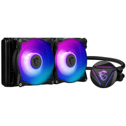 MSI MAG CORELIQUID 240R V2 Liquid CPU Cooler &#039;240mm Radiator. 2x