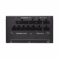 MSI MPG A1000G UK PSU '1000W, 80 Plus Gold certified, Fully Modular, 100% Japanese Capacitor, Flat Cables, ATX Power Supply Unit, UK Powercord, Black, Support Latest GPU' - Additional view 2