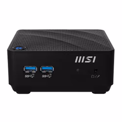 MSI Cubi N JSL Intel Pentium-N6000 Barebone, Mini-PC, SFF, USB 3.2 Gen2, HDMI, VGA, LAN, WiFi, BT, VESA, Supports Max 16GB DDR4 SO-DIMM (2 Slots), M.2 (1 Slot)