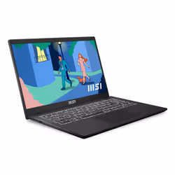 MSI Modern 15 B12M-026UK Intel® Core™ i7 i7-1255U Laptop 39.6 cm (15.6") Full HD 8 GB DDR4-SDRAM 256 GB SSD Wi-Fi 6 (802.11ax) Windows 11 Home Black