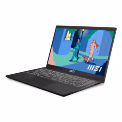 MSI Modern 15 B12M-026UK Intel® Core™ i7 i7-1255U Laptop 39.6 cm (15.6") Full HD 8 GB DDR4-SDRAM 256 GB SSD Wi-Fi 6 (802.11ax) Windows 11 Home Black