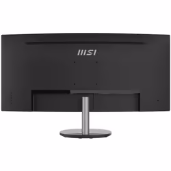 MSI Pro MP341CQ 34 Inch Curved Monitor, 1500R, UWQHD (3440 x 1440), 21:9, 100Hz, VA, 4ms, HDMI, VGA, Built-in Speakers, Anti-Glare, Anti-Flicker, Less Blue light, TÜV Certified, VESA, Kensington, Black - Additional view 5