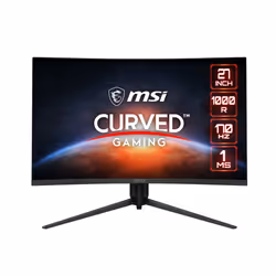 MSI G271CQPDE E2, 68.6 cm (27"), 2560 x 1440 pixels, Wide Quad HD, LED, 1 ms, Black