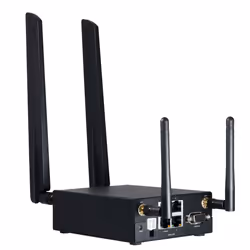 BECbyBILLION 4G LTE Transportation WiFi, Wi-Fi 4 (802.11n), Ethernet LAN, 4G, Black, Desktop/pole router