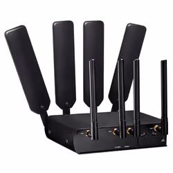 BECbyBILLION 5G NR Transportation WiFi, Wi-Fi 5 (802.11ac), Dual-band (2.4 GHz / 5 GHz), Ethernet LAN, Desktop/pole router