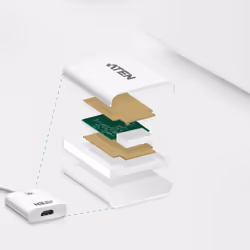 ATEN 4K Active mini DisplayPort to HDMI converter, 3D, up 3840 by 2160 @30Hz - Additional view 4