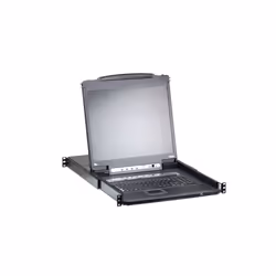 ATEN 8-Port 17" LCD KVM Switch Over IP (USB - PS/2 VGA) with USB Peripheral port - Additional view 5
