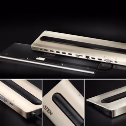 ATEN USB-C Multiport Dock with Power Pass-Through - Additional view 4