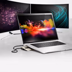 ATEN USB-C Multiport Dock with Power Pass-Through - Additional view 6