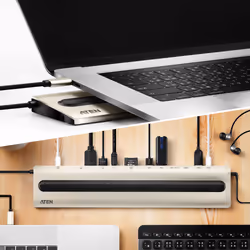 ATEN USB-C Multiport Dock with Power Pass-Through - Additional view 7