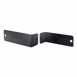 ATEN Rack Mounting Kit, Mounting bracket, Black, VP1420, VP1421, VP2120, 232 g, 2 pc(s), 59 mm