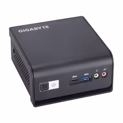 GIGABYTE GB-BLCE-4000RC PC/workstation barebone 0.67L sized PC Black N4000 2.6 GHz