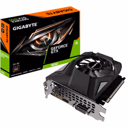 GIGABYTE GV-N1656OC-4GD, GeForce GTX 1650, 4 GB, GDDR6, 128 bit, 7680 x 4320 pixels, PCI Express x16 3.0