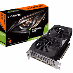 GIGABYTE GV-N166SD6-6GD, GeForce GTX 1660 SUPER, 6 GB, GDDR6, 192 bit, 7680 x 4320 pixels, PCI Express x16 3.0
