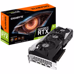 GIGABYTE GAMING GV-N307TGAMING OC-8GD, GeForce RTX 3070 Ti, 8 GB, GDDR6X, 256 bit, 7680 x 4320 pixels, PCI Express x16 4.0