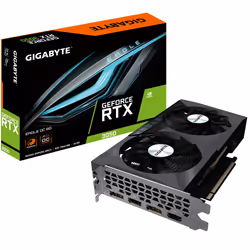 GIGABYTE EAGLE GeForce RTX 3050 OC 8G, GeForce RTX 3050, 8 GB, GDDR6, 128 bit, 7680 x 4320 pixels, PCI Express 4.0