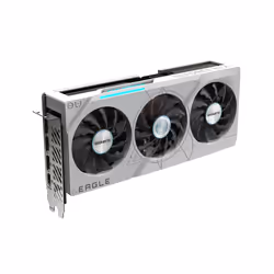 GIGABYTE GeForce RTX 4070 Ti SUPER EAGLE OC ICE 16G Graphics Card - 16GB GDDR6X, 256bit, PCI-E 4.0, 2640MHz Core Clock, 3 x DisplayPort 1.4a, 1 x HDMI 2.1a, NVIDIA DLSS 3, GV-N407TSEAGLEOC ICE-16GD