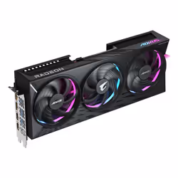 GIGABYTE AORUS Radeon RX 9070 XT ELITE 16G Graphics Card - 16GB GDDR6, 256bit, PCI-E 5.0, 3100 MHz Core Clock, 2 x DisplayPort, 2 x HDMI, GV-R9070XTAORUS E-16GD - Additional view 5
