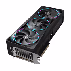 GIGABYTE AORUS GeForce RTX 5080 MASTER 16G Graphics Card - 16GB GDDR7, 256bit, PCI-E 5.0, 2805MHz Core Clock, 3 x DisplayPort, 1 x HDMI, GV-N5080AORUS M-16GD - Additional view 4