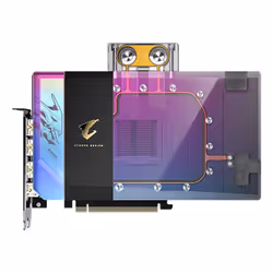 GIGABYTE AORUS GeForce RTX 5090 XTREME WATERFORCE WB 32G Graphics Card - 32GB GDDR7, 512bit, PCI-E 5.0, 2655MHz Core Clock, 3 x DP 2.1a, 1 x HDMI 2.1b, NVIDIA DLSS 4, GV-N5090AORUSX WB-32GD - Additional view 2