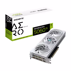 GIGABYTE GeForce RTX 5060 Ti AERO OC 8G Graphics Card - 8GB GDDR7, 128bit, PCI-E 5.0, 2647MHz Core Clock, 3 x DisplayPort, 1 ...