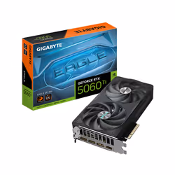 GIGABYTE GeForce RTX 5060 Ti EAGLE OC 16G Graphics Card - 16GB GDDR7, 128bit, PCI-E 5.0, 2617MHz Core Clock, 3 x DisplayPort, ...