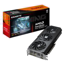 GIGABYTE Radeon RX 9060 XT GAMING OC 16G Graphics Card - 16GB GDDR6, 128bit, PCI-E 5.0, 3320 MHz Core Clock, 2 x DisplayPort, 1 x HDMI, GV-R9060XTGAMING OC-16GD