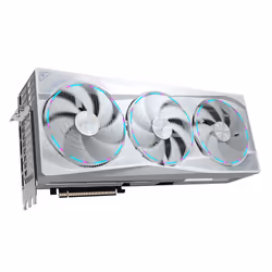 GIGABYTE AORUS GeForce RTX 5090 STEALTH ICE 32G Graphics Card - 32GB GDDR7, 512bit, PCI-E 5.0, 2655MHz Core Clock, 3 x DP 2.1a, 1 x HDMI 2.1b, NVIDIA DLSS 4, GV-N5090AORUSST ICE-32GD - Additional view 5