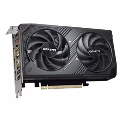 GIGABYTE GeForce RTX 5060 WINDFORCE MAX OC 8G Graphics Card - 8GB GDDR7, 128bit, PCI-E 5.0, 2512MHz Core Clock, 3 x DP, 1 x HDMI, NVIDIA DLSS 4, GV-N5060WF2MAX OC-8GD - Additional view 2