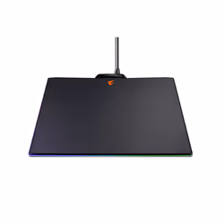 GIGABYTE P7, Black, Image, Plastic, Non-slip base, Gaming mouse pad