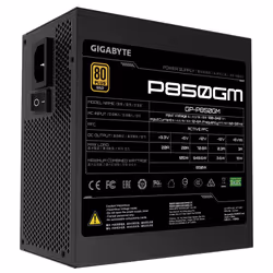GIGABYTE P850GM power supply unit 850 W 20+4 pin ATX ATX Black - Additional view 2