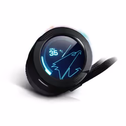 GIGABYTE AORUS WATERFORCE X 360 Processor All-in-one liquid cooler 12 cm Black
