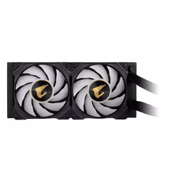 GIGABYTE AORUS WATERFORCE X 240 computer cooling system Processor All-in-one liquid cooler 12 cm Black - Additional view 6
