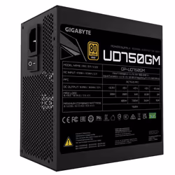 GIGABYTE GP-UD750GM power supply unit 750 W 20+4 pin ATX ATX Black - Additional view 5