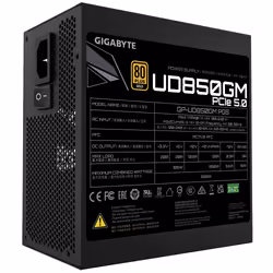 GIGABYTE GP-UD850GM PG5 power supply unit 850 W 20+4 pin ATX ATX Black - Additional view 5