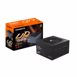 GIGABYTE UD750GM PG5 power supply unit 750 W 20+4 pin ATX ATX Black - Additional view 7