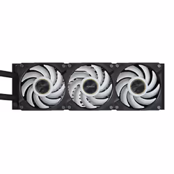 GIGABYTE AORUS WATERFORCE X II 360 AIO Liquid CPU Cooler - 3x120mm ARGB Fans, full-color LCD, MAGNETIC interlocking mechanism, DAISY-CHAIN, Intel LGA 1851 and AMD AM5 Compatible - Additional view 5