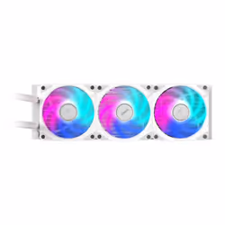 GIGABYTE AORUS WATERFORCE II 360 ICE AIO Liquid CPU Cooler - 3x120mm ARGB Fans, slide-in interlocking mechanism, DAISY-CHAIN, Intel LGA 1851 and AMD AM5 Compatible - Additional view 4